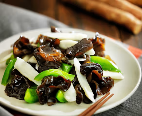 木耳淮山 - 清淡爽口，营养丰富